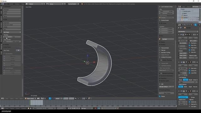Blender Hardsurface Modeling Tips : Modifiers смотреть онлайн