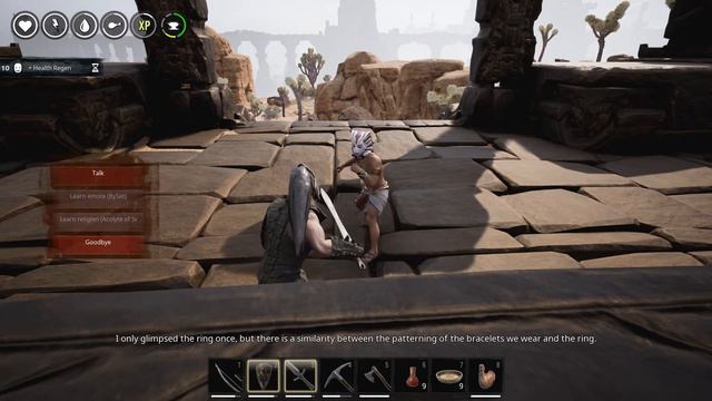 Conan Exiles - Conversation with MekKamoses, Set teacher смотреть онлайн