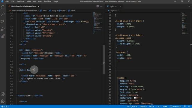 HTML - form label used as a wrapper for checkboxes or radio buttons смотреть онлайн