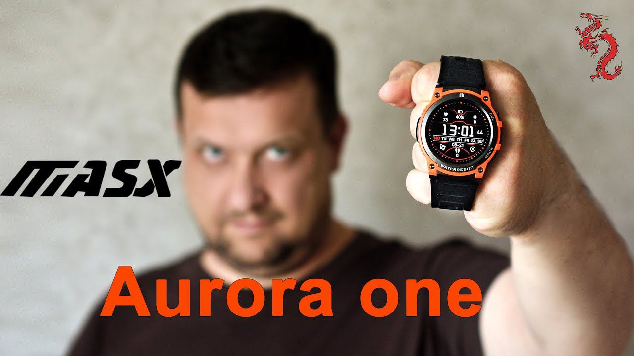 ЭФФЕКТНЫЕ УМНЫЕ ЧАСЫ с AMOLED и AOD //MASX AURORA ONE смотреть онлайн
