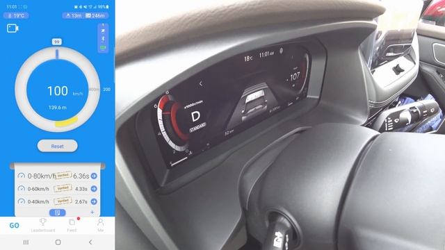 Nissan X-Trail 0 a 100km/h (0-62MPH) a nivel del mar смотреть онлайн