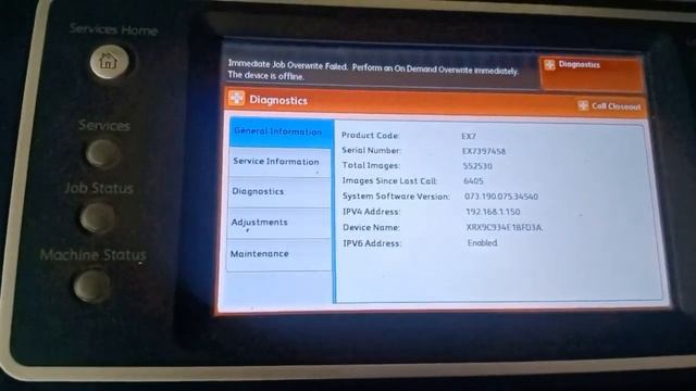 HOW TO RUN MAIN MOTOR XEROX 5855/5865/5875/5890 PHOTOCOPIER MACHINE смотреть онлайн