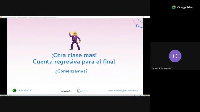CLASES COHORTE 2 смотреть онлайн