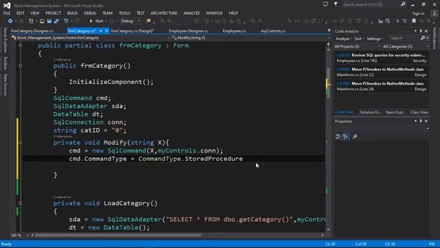 Tutorial for Beginners:-24- Insert Category Into Database with Create Store Procedure in SQL смотреть онлайн