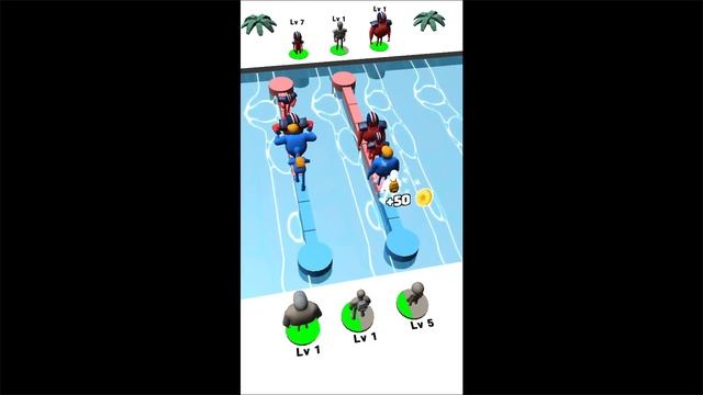 Pusher 3D (Gameplay Android) смотреть онлайн