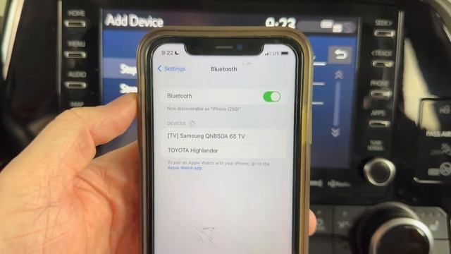 2020 - 2022 Toyota Highlander Bluetooth Phone Pairing - How To Pair iPhone Connect Sync Samsung смотреть онлайн