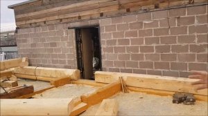 Норвежский дом из лафета. Часть 2: технология сборки сруба.  [Кедровый Терем]