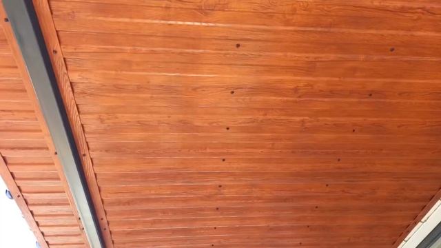 Навес для автомобиля и навес над террасой. Объект с видом на Чёрное море смотреть онлайн