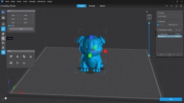 Slicing your first STL with Creality Print on K1, Ender 3 V3, and other 3D Printers - Print Test Do