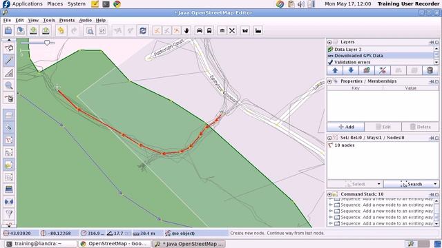 Entering Trails into JOSM (Java OSM) смотреть онлайн