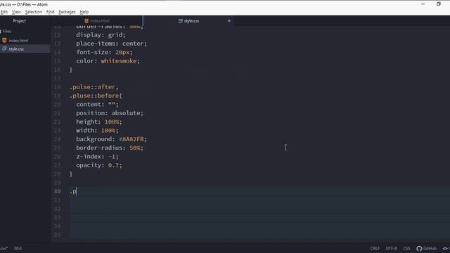 Notification Bell Icon Ripple Animation Using Html And Css смотреть онлайн