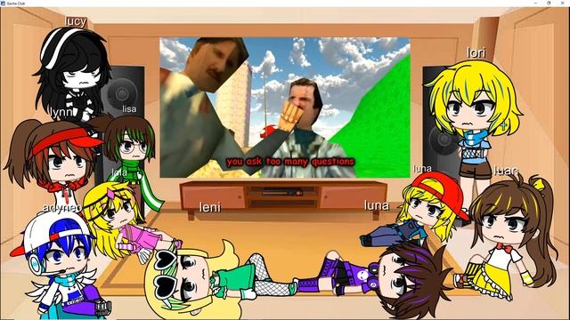 gacha loud sister and me react to SMG4: Mario Gets His P****S Stuck In The Door(read link down) смотреть онлайн
