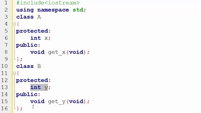 108. Example of Multiple Inheritance in C++ (Hindi) смотреть онлайн