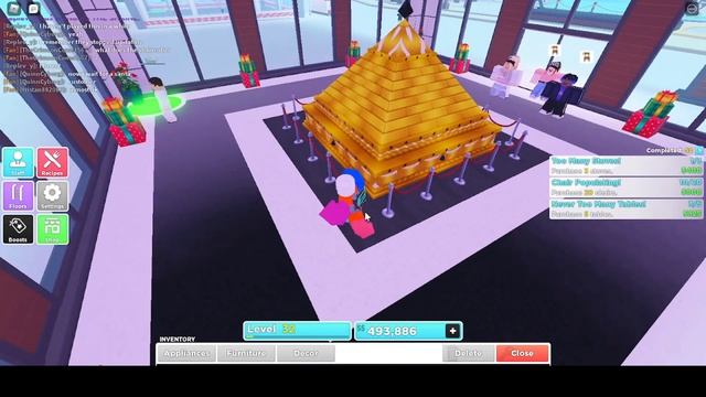 MY RESTAURANT NEW UPDATE! SANTA CUSTOMER AND GOLDEN COOKIES?!? |ROBLOX MY RESTAURANT смотреть онлайн