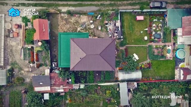 Обзор двухэтажного дома 132 м². Тюмень. Березняковский. Ситистрой смотреть онлайн