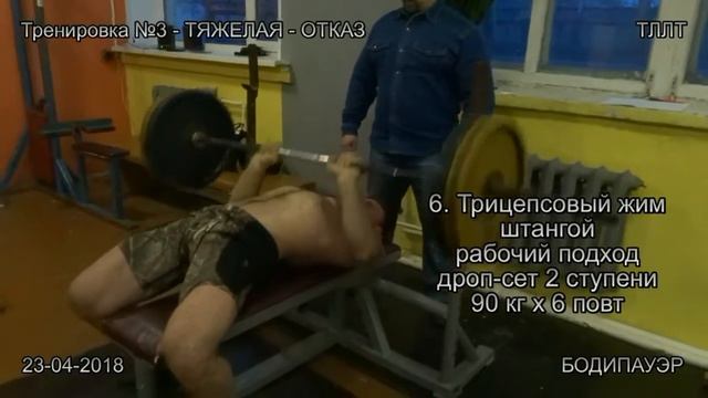 Принцип ТЛЛТ. Часть-3. Девятидневная сплит-схема. Дневник тренировок. смотреть онлайн