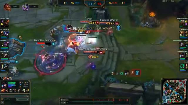 Dyrus - Caitlyn vs Kog'Maw - NA - Gameplay Highlight 7.19 смотреть онлайн