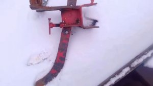 Сошник мотоблока регулируемый