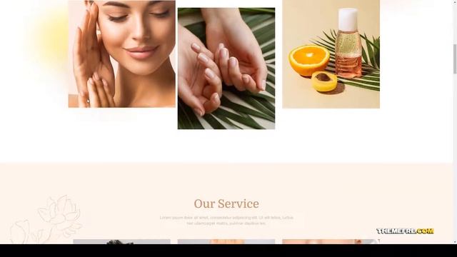 Skinera Dermatology and Skincare Elementor Template Kit face wordpress template Misaki смотреть онлайн