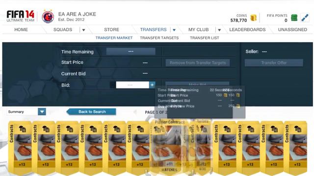 How to Make Coins on FIFA 14 | Mass Bidding | The Ultimate Trading Guide смотреть онлайн