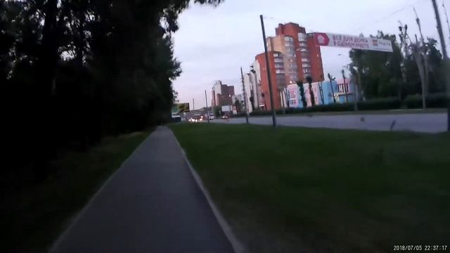 (2018.07.05) покатушки на моноколесе по Перми смотреть онлайн