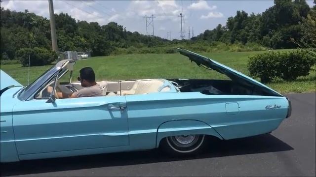 1965 ford thunderbird convertible at 5 day auction no reserve смотреть онлайн