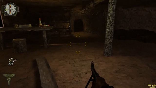 MEN OF VALOR : VIETNAM PC Gameplay Mission 7 TUNNELS RATS смотреть онлайн