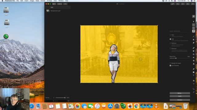 Pixelmator Pro: Как редактировать фото, цветокоррекция, эффект боке - размытие заднего фона. смотреть онлайн