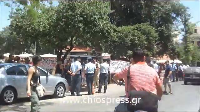 Επεισόδια στην επίσκεψη Σκανδαλίδη στη Χίο IV (7 -6 -11) смотреть онлайн