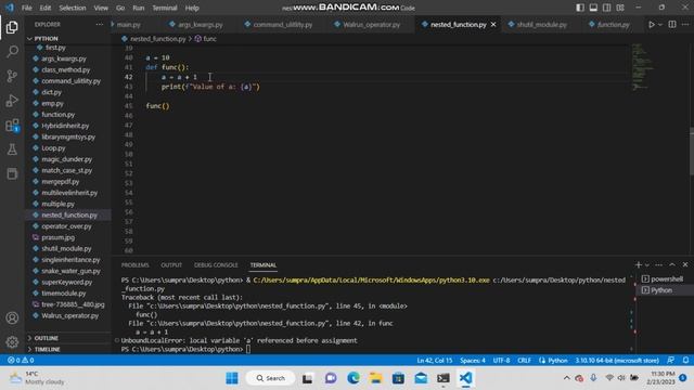 Python Easy Tutorial | Closure смотреть онлайн