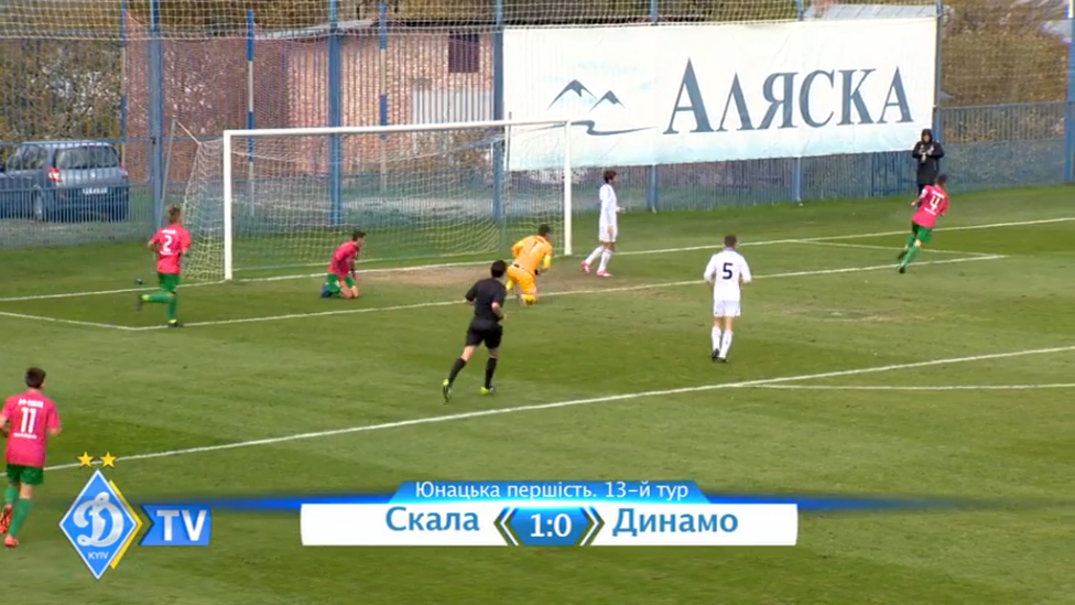 U-19. "Скала" - ДИНАМО. 1:0 смотреть онлайн