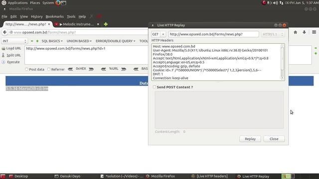 Sqli Cookie Based Injection using live https смотреть онлайн