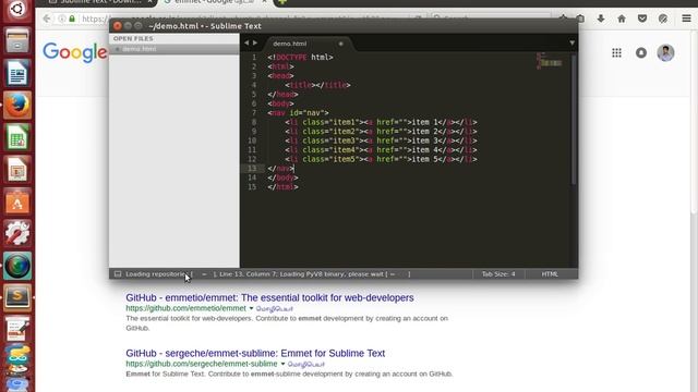 Coding Faster with Sublime Text Editor using Emmet Plugin смотреть онлайн
