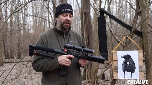 EDGUN LESHIY-2 | Недостатки и особенности | Отстрел в лесу на 50м