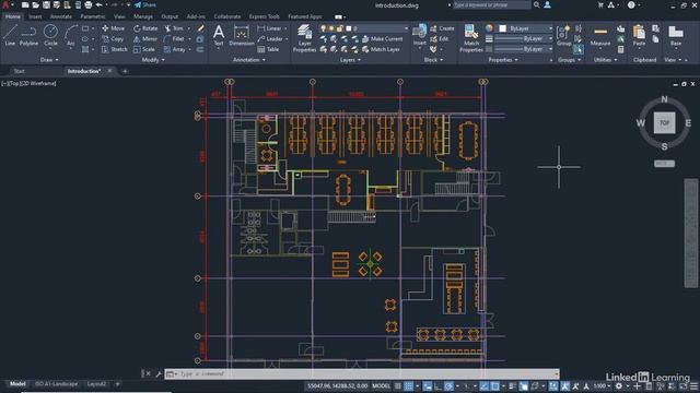 5 The new AutoCAD 2022 interface смотреть онлайн