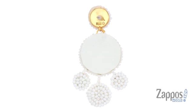 Rebecca Minkoff Beaded Disc Chandelier Earrings SKU: 9055787 смотреть онлайн