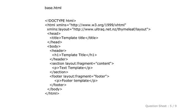 HTML : Thymeleaf - Fragments with Layout смотреть онлайн