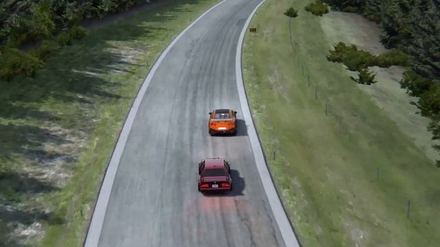 BMW M3 E30 Widebody Twin Turbo vs Nissan GT-R Nismo at Old Spa смотреть онлайн