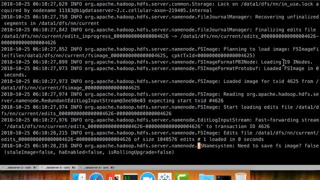Cloudera Administration - Configure HDFS - Namenode Recovery process смотреть онлайн