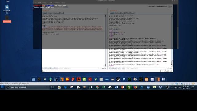 Temple of Doom Vulnhub CTF walkthrough - Node.js Bug смотреть онлайн