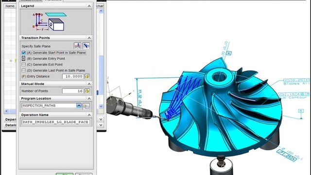 NX CMM. Создание программ контроля для КИМ (Inspection)
