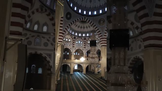 Мечеть "Сердце Чечни". Внутреннее убранство. смотреть онлайн