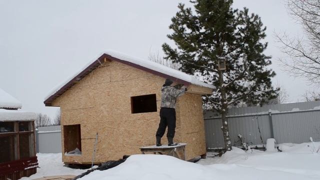 КАК ВЫРЕЗАТЬ дверной проём? Закончил наружную обшивку питомника ОСП смотреть онлайн