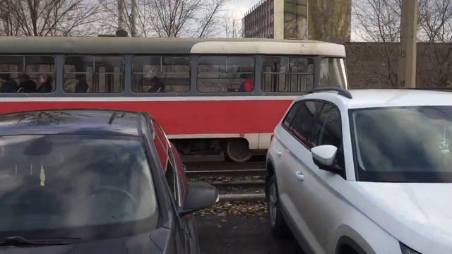 Волгоградская Tatra T3 (рейс в депо) смотреть онлайн