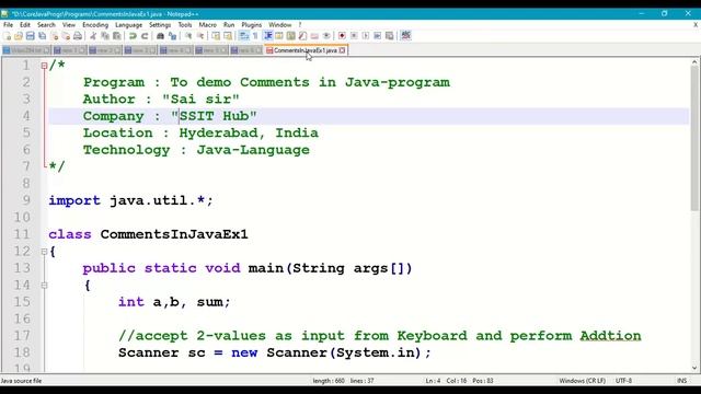 Comments in Java #294 || Single Line Comments in Java || Multi line comments in Java || Desc of Pro смотреть онлайн
