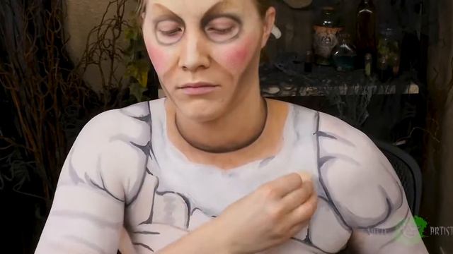 ✅ANNABELLE DOLL MAKEUP Speed-painting смотреть онлайн