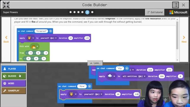 How to Code MINECRAFT: *SUPER POWERS* in Minecraft: Education Edition with PYTHON смотреть онлайн