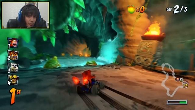 НОВИНКА! КРЭШ ГОНКИ НА НОВЫЙ ЛАД! | Прохождение Crash Team Racing Nitro Fueled смотреть онлайн