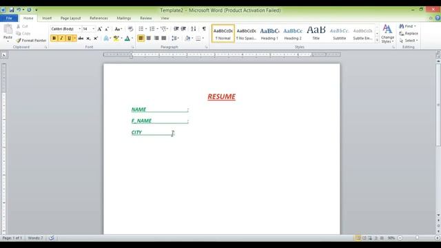 How to Use Templates Ms Word templates | learn templates in ms word Tutorial смотреть онлайн