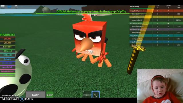 roblox angry birds tycoon +music смотреть онлайн